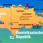 mapa dominikánske rep
